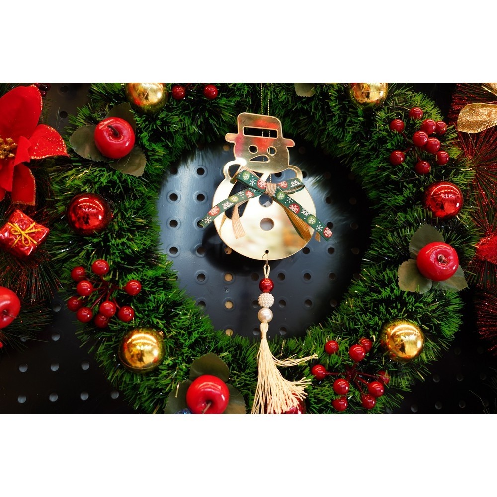 Ornament brad, Flippy, Om de zapada, Auriu, Lucios, 14*30CM, Acril, Interior/ Exterior - Image 7