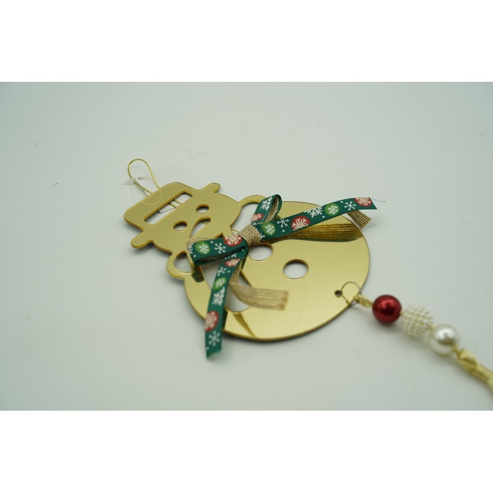 Ornament brad, Flippy, Om de zapada, Auriu, Lucios, 14*30CM, Acril, Interior/ Exterior - Image 9
