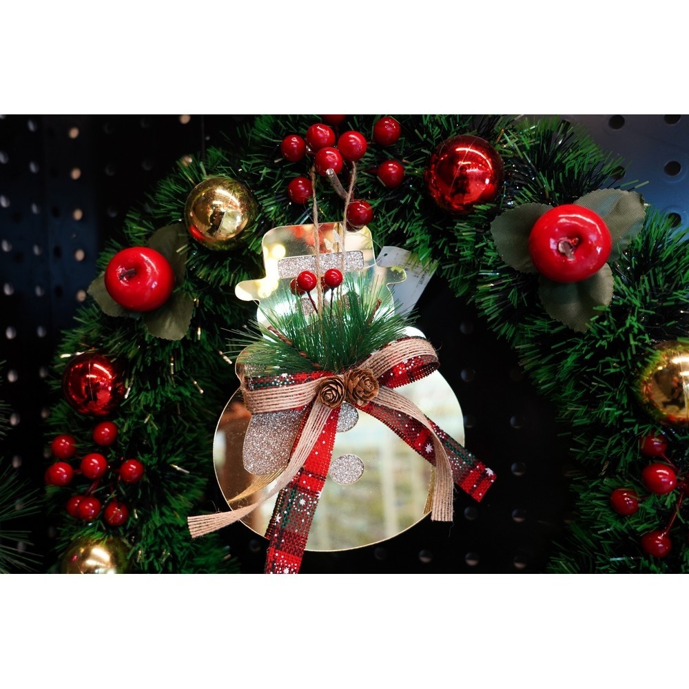 Ornament brad, Flippy, Om de zapada, Auriu, Lucios, 16*17CM, Acril, Interior/ Exterior - Image 6