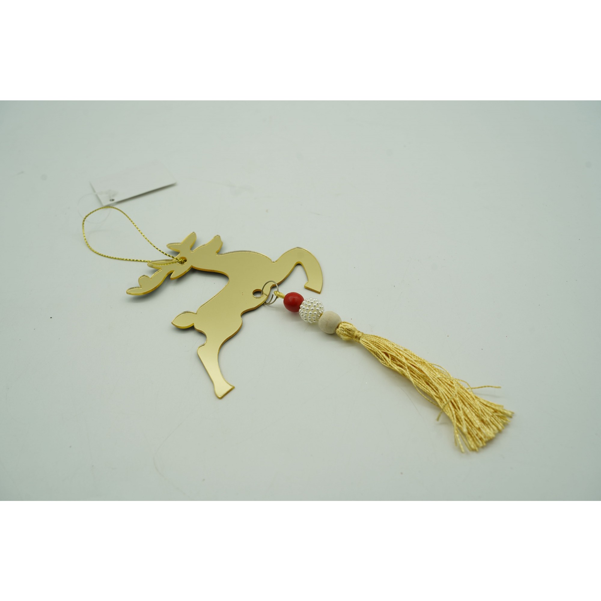Ornament brad, Flippy, Ren, Auriu, Lucios, 10*25CM, Acril, Interior/ Exterior - Image 5