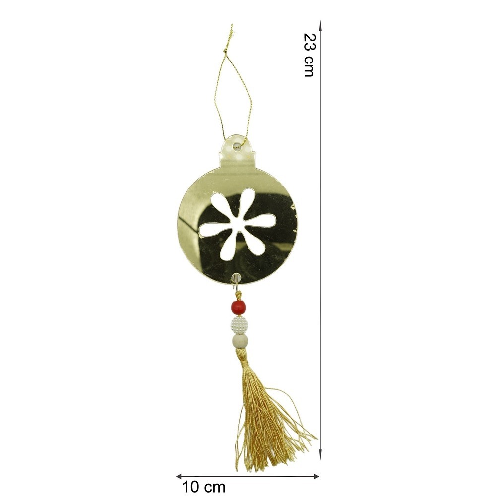 Ornament brad, Flippy, Rotund, Auriu, Lucios, 10*23CM, Acril, Interior/ Exterior - Image 10
