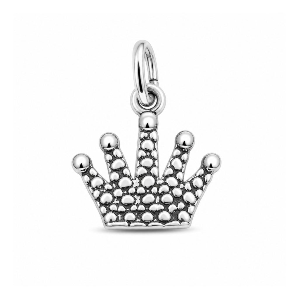 Pandantiv din Argint 925 Jolie Silver, Model Coroana, 15 x 10 mm, 0.7 g