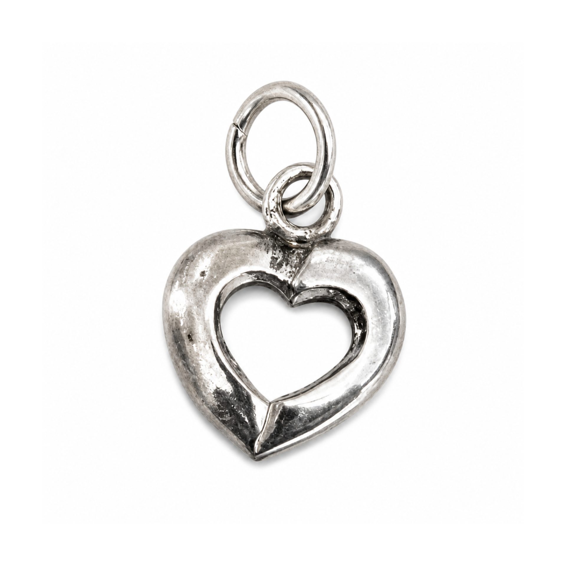 Pandantiv din Argint 925, Jolie Silver, Model Inima Conturata, Design Delicat, 18x12 mm, Greutate 0.9 g, Argintiu