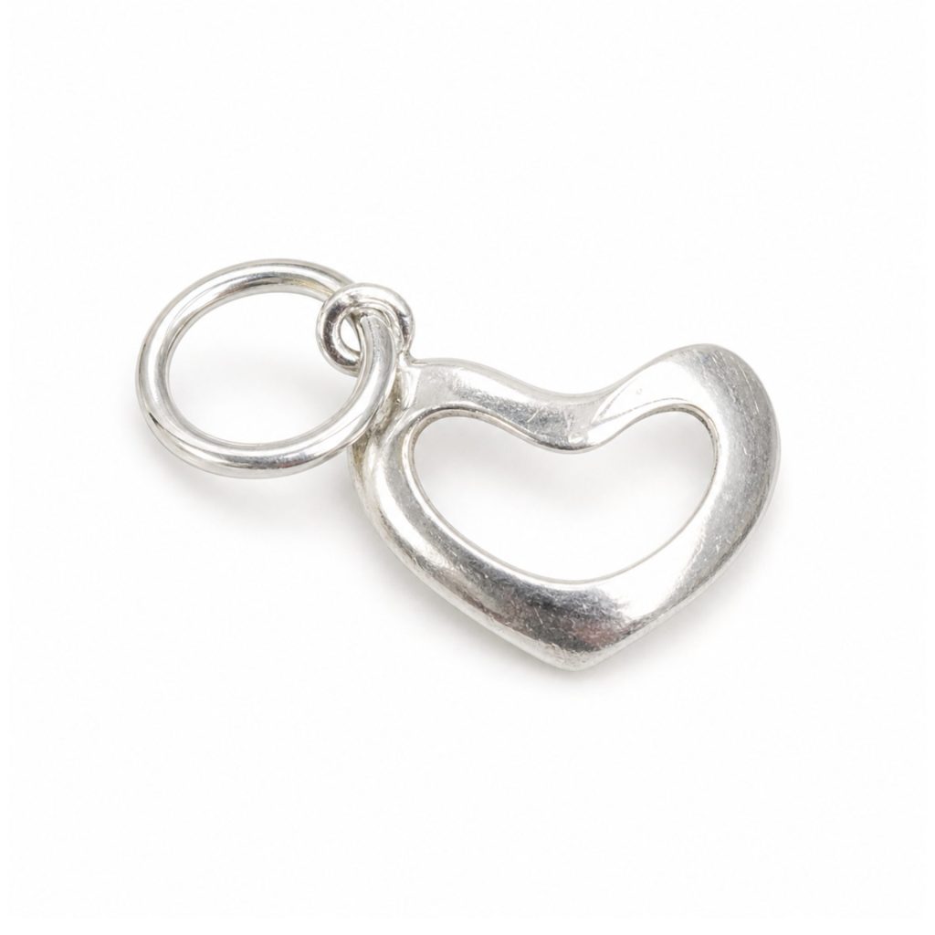 Pandantiv din Argint 925, Jolie Silver, pentru Dama, Model Inima, 0.5 g, 2 x 1 cm, Argintiu