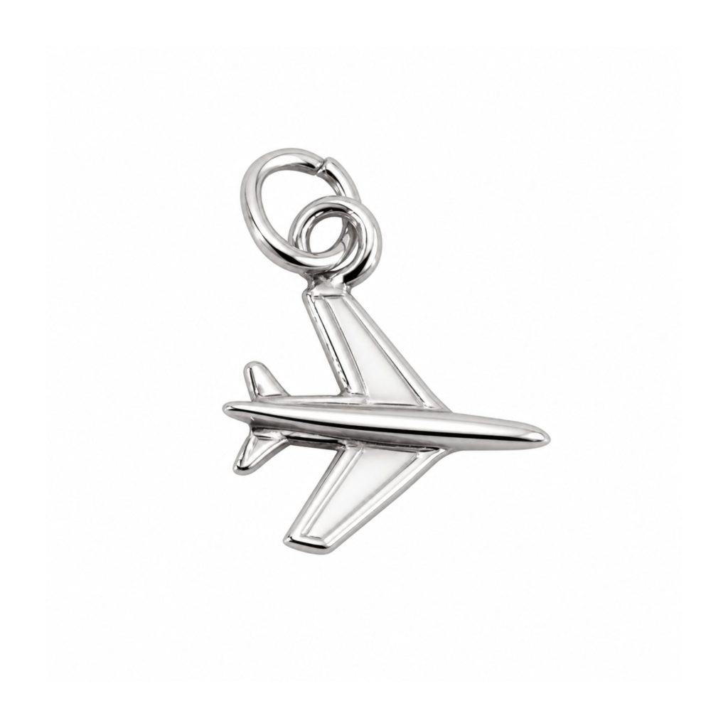 Pandantiv din Argint 925, model Avion, 0.9 g