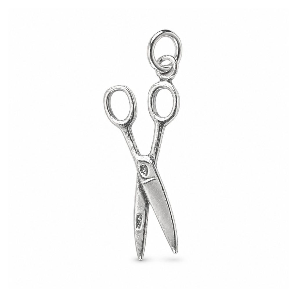Pandantiv, Jolie Silver, Argint 925, Model Foarfeca, 2.1 g, 27x15 mm