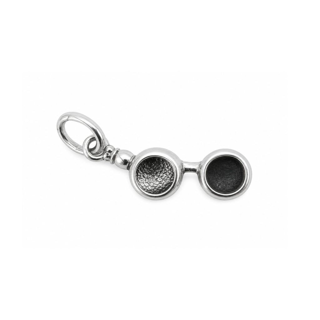 Pandantiv, Jolie Silver, Argint 925, Model Ochelari, 1.2 g, 2 x 0.5 cm