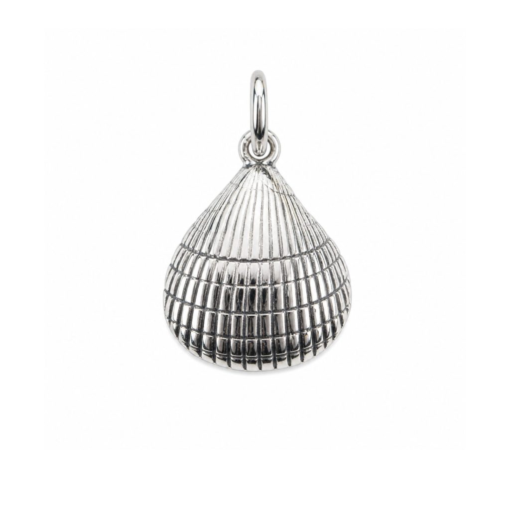 Pandantiv, Jolie Silver, Argint 925, Model Scoica Mare, 1.5 G, 1.6 x 1.3 Cm