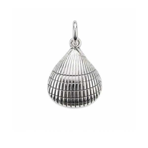 Pandantiv, Jolie Silver, Argint 925, Model Scoica Mare, 1.5 G, 1.6 x 1.3 Cm