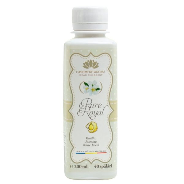 Parfum pentru Rufe, Cashmere Aroma, 200 ml Pure Royal 40 spalari