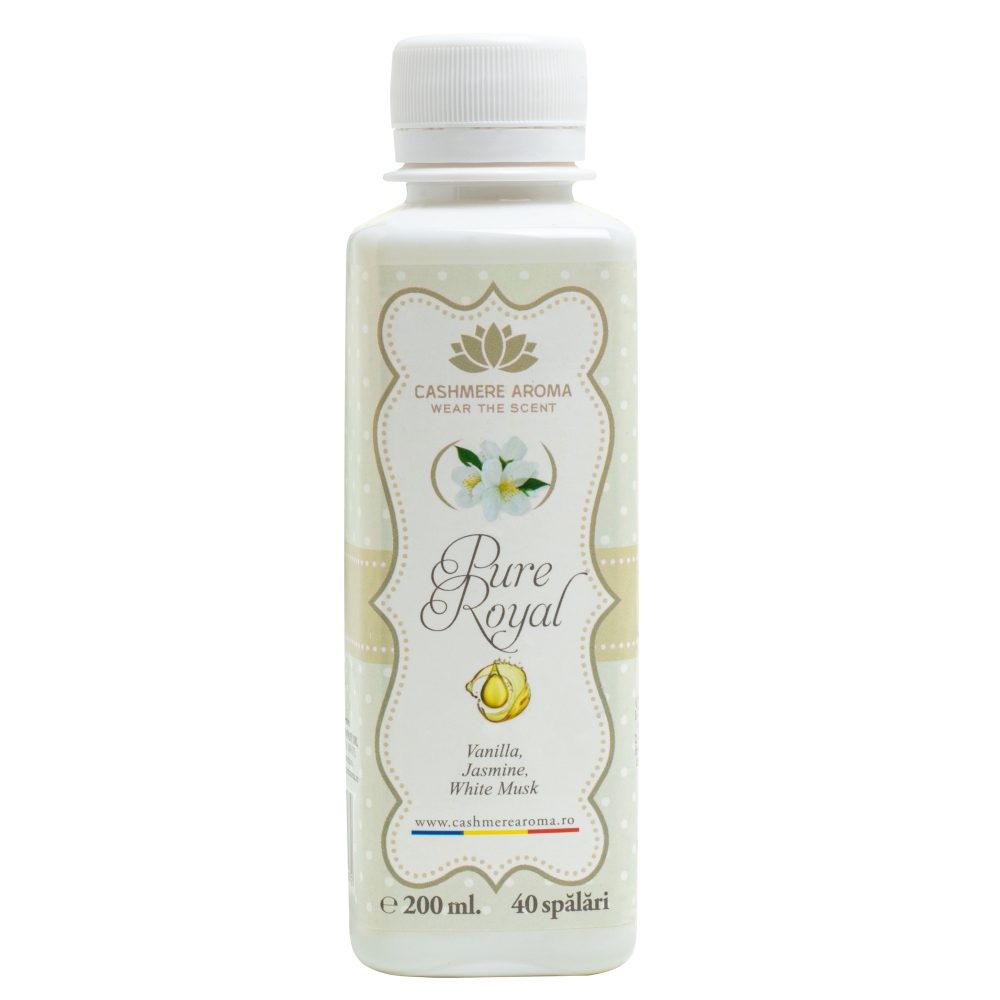 Parfum pentru Rufe, Cashmere Aroma, 200 ml Pure Royal 40 spalari