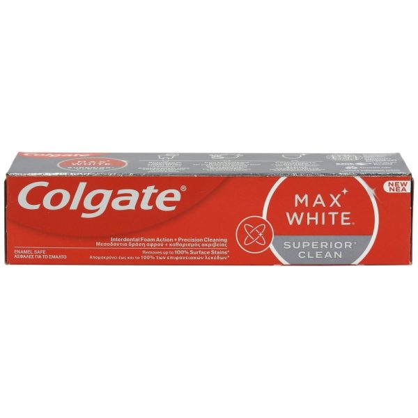 Pasta de Dinti, Colgate, 75 ml Max White Superior Clean