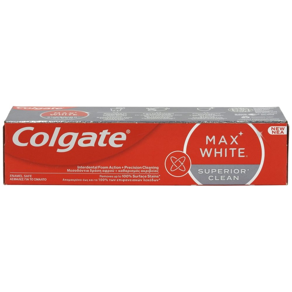 Pasta de Dinti, Colgate, 75 ml Max White Superior Clean