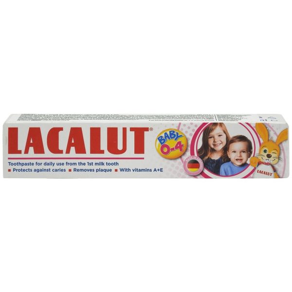 Pasta de Dinti, Lacalut, 50 ml Kids 0-4 Ani