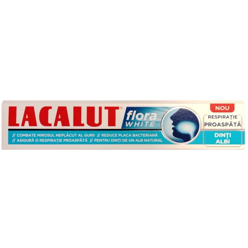 Pasta de Dinti, Lacalut, 75 ml Flora Whitening