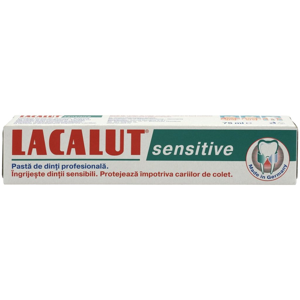 Pasta de Dinti, Lacalut, 75 ml Sensitive