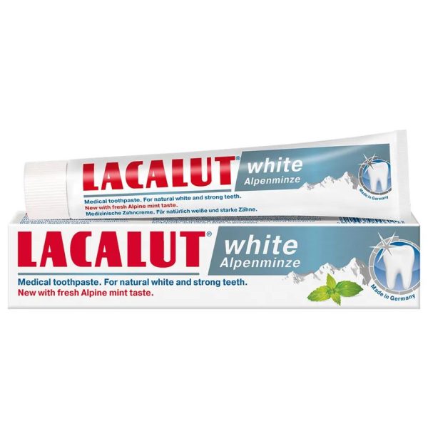 Pasta de Dinti, Lacalut, 75 ml White Alpenminze