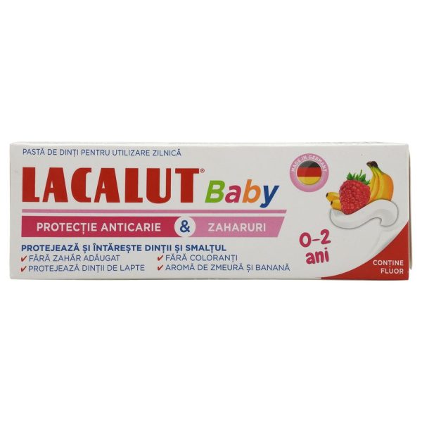 Pasta de Dinti, Lacalut Baby, 0-2 Ani