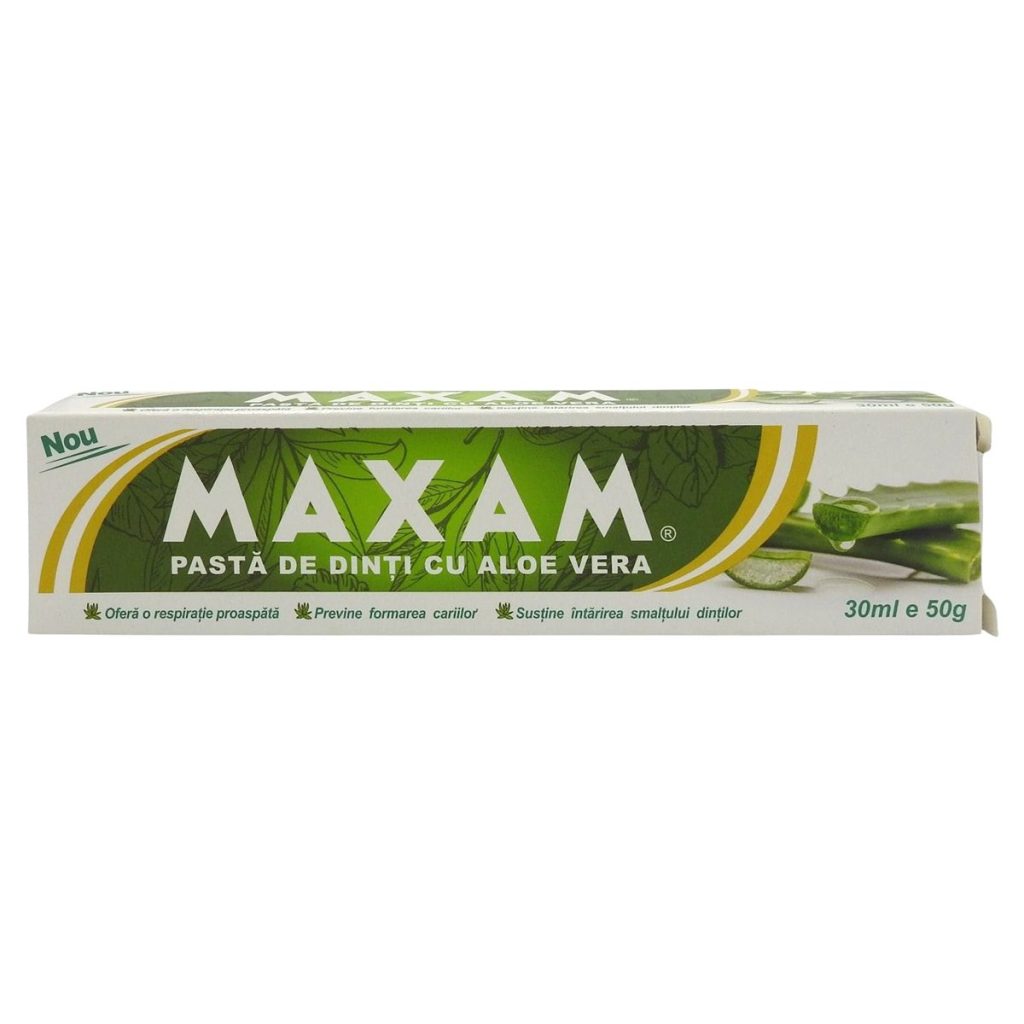 Pasta de Dinti, Maxam, Aloe Vera 50 g