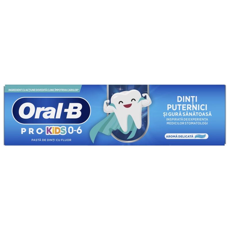 Pasta de Dinti, Oral B, 50 ml Pro Kids 0-6 Ani