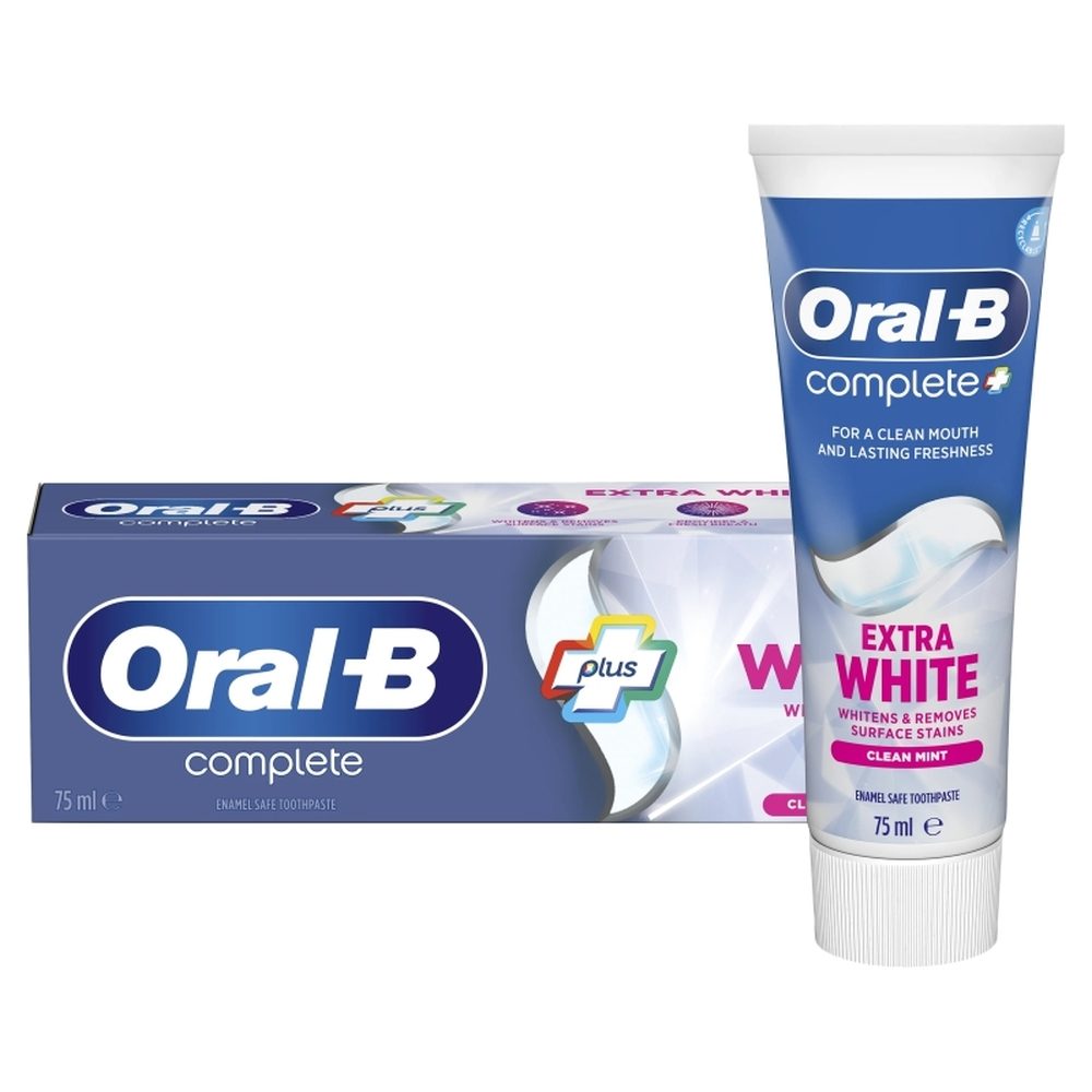 Pasta de Dinti, Oral B, 75 ml Complete Extra White plus