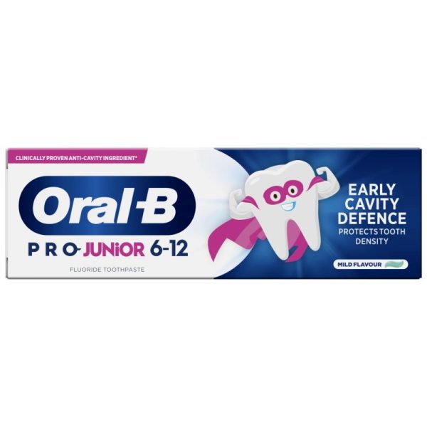 Pasta de Dinti, Oral B, 75 ml Pro Junior 6-12 Ani