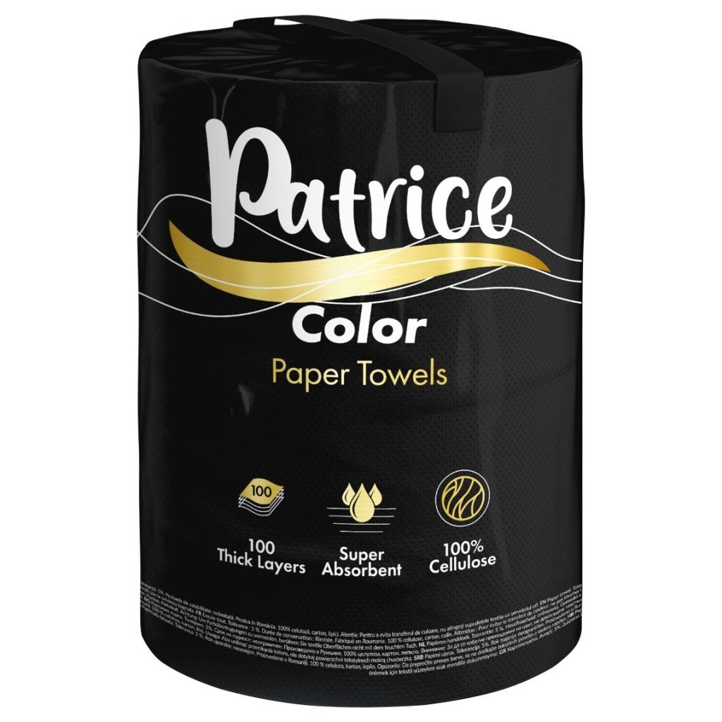 Patrice Prosop Bucatarie Negru 2STRATURI