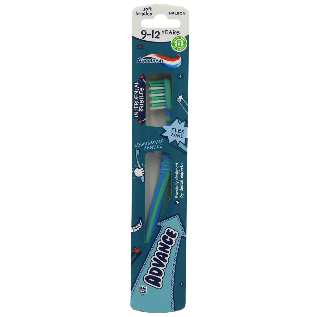 Periuta de Dinti, Aquafresh, Advance 9-12 Ani Soft