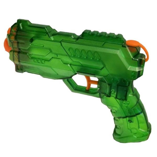 Pistol cu Apa, Flippy, Pistol cu Apa pentru Copii, Manual, din Plastic, 23 x 16 x 4 cm, rezervor 250 ml, Verde
