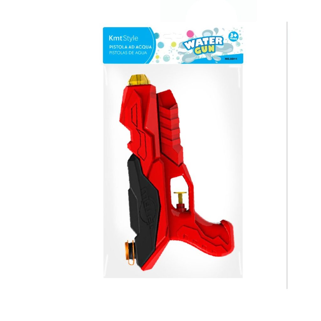 Pistol cu Apa pentru Copii, Flippy, Jucarie de Vara pentru Plaja, Rezervor pentru Apa, Design Usor de Manevrat, 23x13.5x4 cm, Multicolor