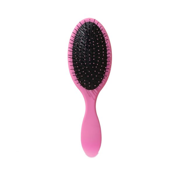 Pieptene cu Perna de Aer pentru Par, Flippy, Plastic ABS+Nylon, 22x7 cm, Roz