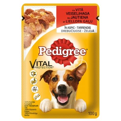 Plic, Pedigree, 100 g Vita