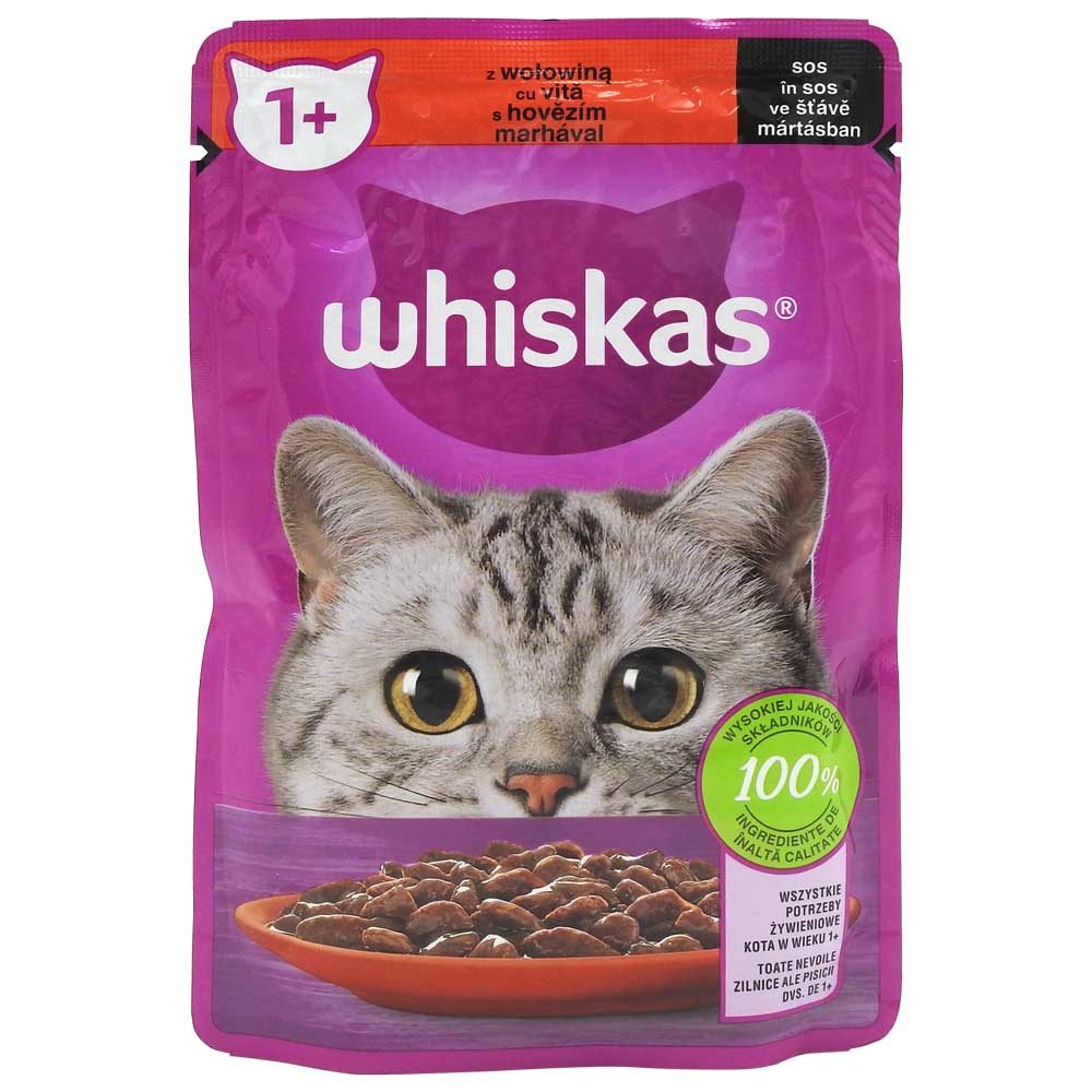 Plic, Whiskas, 85 g Vita in Sos