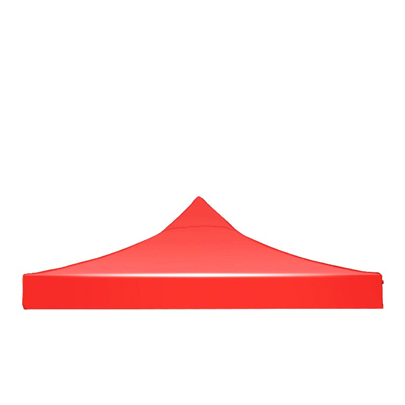 Prelata Copertina pentru Cort Tip Pavilion Flippy, 2.9 x 2.9 m, Acoperis pentru Cort, Impermeabila, invelis din material textil oxfort 700D, cauciucat Rosu - Image 3