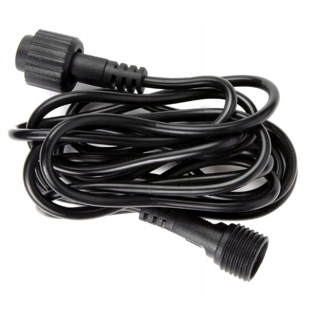 Prelungitor Interconectabil pentru Instalatie, Lungime 5 m, Fir Negru - Image 2