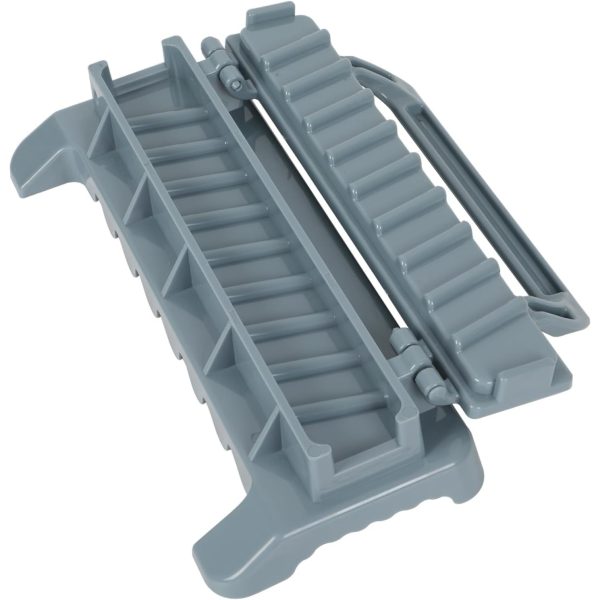 Presa pentru Carne, Flippy, pentru Kebab, cu Maner, din ABS, 29 x 7.5 x 2.6 cm, Gri