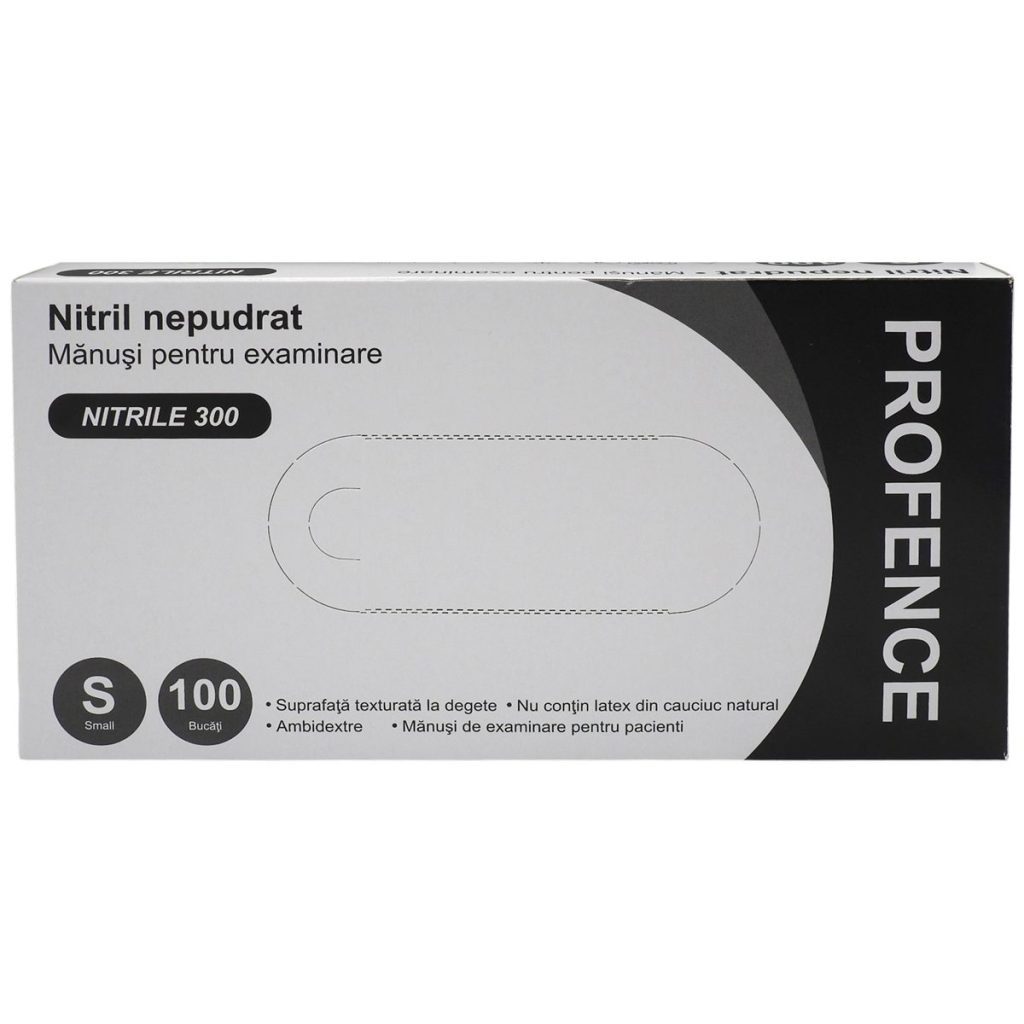 Manusi pentru Examinare, Profence, Nitril Nepudrate, 100 bucati