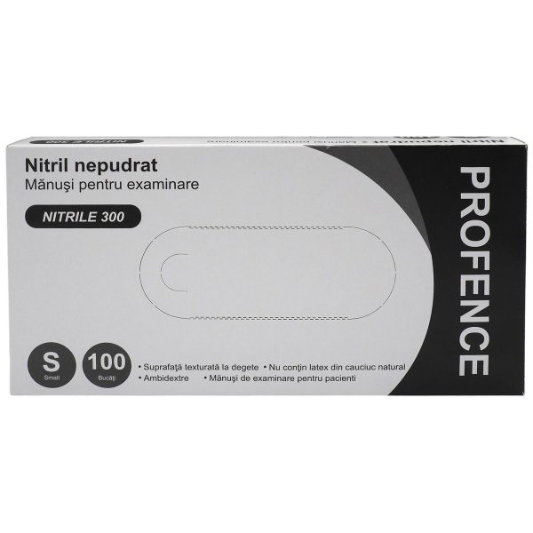 Manusi pentru Examinare, Profence, Nitril Nepudrate, 100 bucati