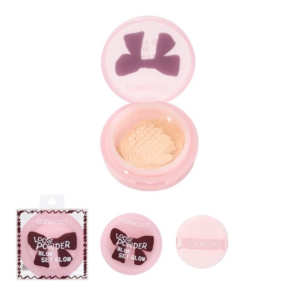 Pudra Fixatoare Air Soft, Kevin&Coco, Aspect Neted si Natural, Uniformizeaza Tenul, Finisaj Mat, Anti-Luciu, 11 g, Nuanta Natural Beige