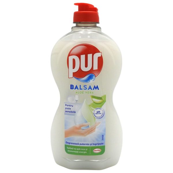 Pur Detergent Vase Lichid 450 ml Aloe Vera