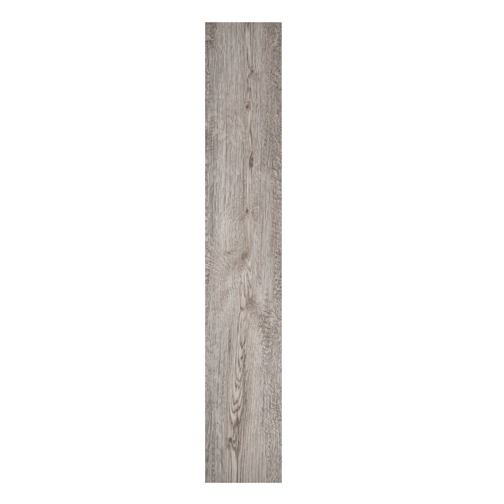 Set 36 Placi Autoadezive pentru Pardoseala, Flippy, din PVC, Impermeabil, Ignifug, Usor de Curatat, Dimensiune Placa 91.44 x 15.24 cm, Grosime 1.5 mm, Acoperire 5 m2, Model 3, Gri