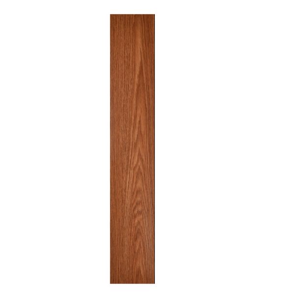 Set 36 Placi Autoadezive pentru Pardoseala, Flippy, din PVC, Impermeabil, Ignifug, Usor de Curatat, Dimensiune Placa 91.44 x 15.24 cm, Grosime 1.5 mm, Acoperire 5 m2, Model 7, Caramiziu