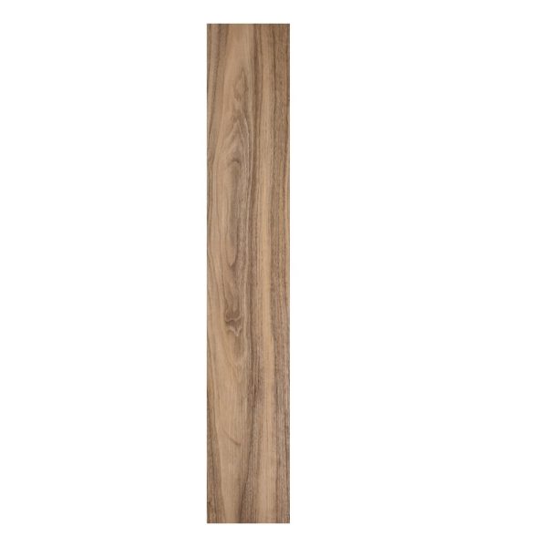 Set 36 Placi Autoadezive pentru Pardoseala, Flippy, din PVC, Impermeabil, Ignifug, Usor de Curatat, Dimensiune Placa 91.44 x 15.24 cm, Grosime 1.5 mm, Acoperire 5 m2, Model 14, Maro