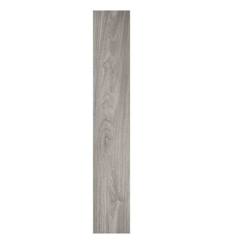 Set 36 Placi Autoadezive pentru Pardoseala, Flippy, din PVC, Impermeabil, Ignifug, Usor de Curatat, Dimensiune Placa 91.44 x 15.24 cm, Grosime 1.5 mm, Acoperire 5 m2, Model 1, Gri