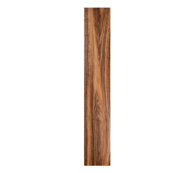 Set 36 Placi Autoadezive pentru Pardoseala, Flippy, din PVC, Impermeabil, Ignifug, Usor de Curatat, Dimensiune Placa 91.44 x 15.24 cm, Grosime 1.5 mm, Acoperire 5 m2, Model 5, Maro