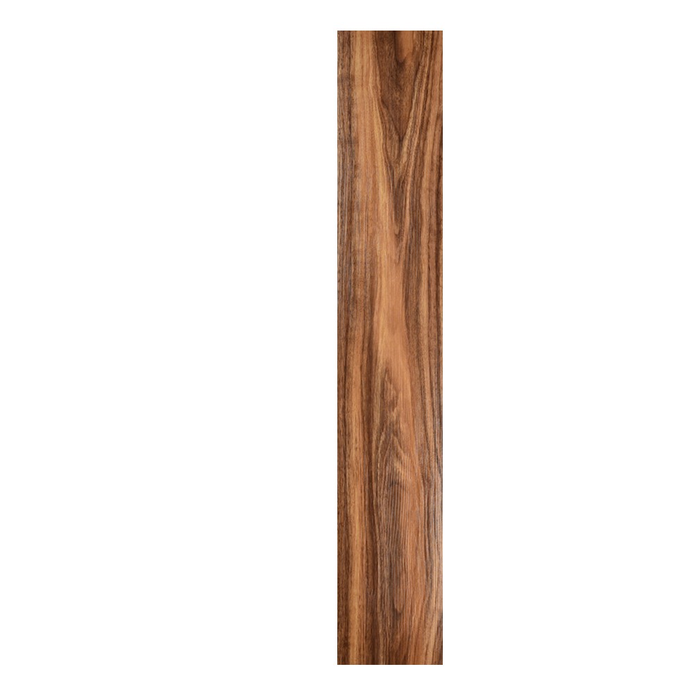 Set 36 Placi Autoadezive pentru Pardoseala, Flippy, din PVC, Impermeabil, Ignifug, Usor de Curatat, Dimensiune Placa 91.44 x 15.24 cm, Grosime 1.5 mm, Acoperire 5 m2, Model 5, Maro