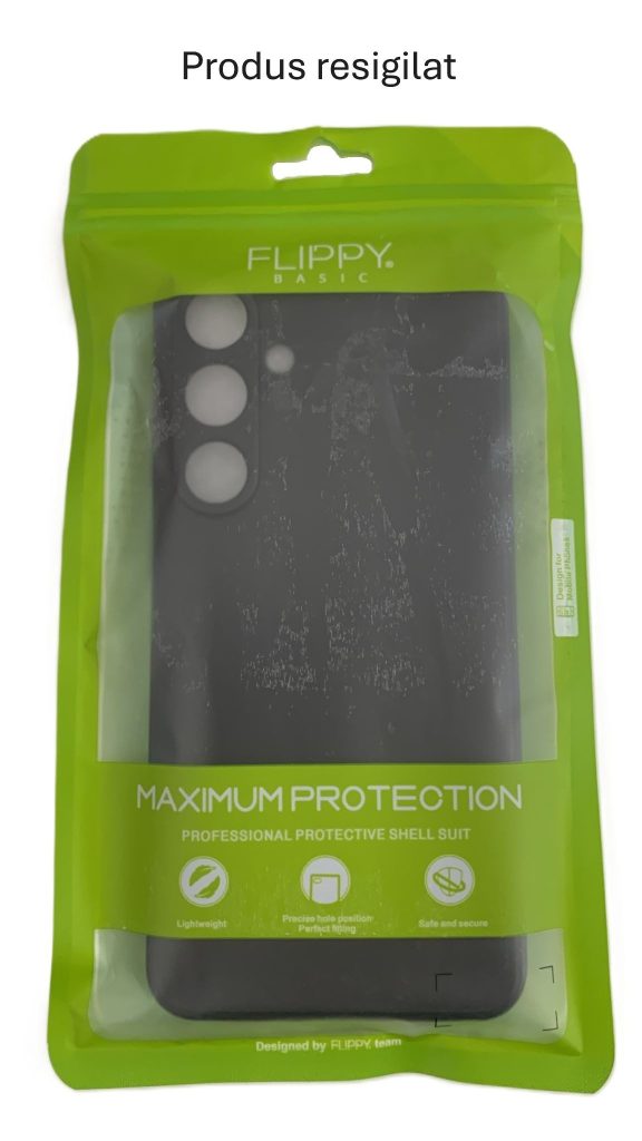 RESIGILAT - Husa de Protectie Matte TPU, Flippy, pentru Samsung Galaxy S24 FE, Protectie Camera, Antisoc, Antizgariere, Antialunecare, Acoperire