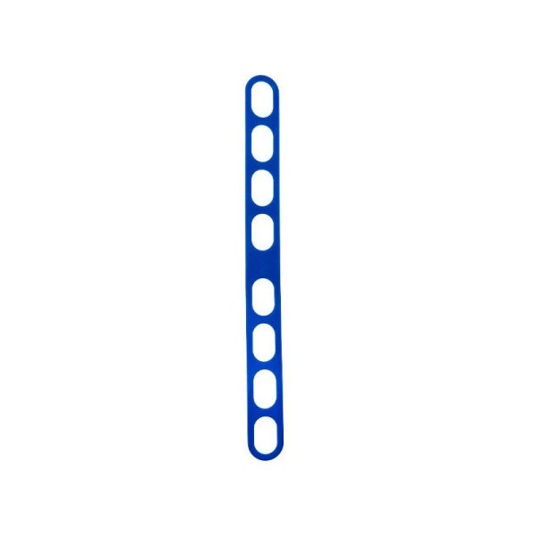 Curea de Fixare pentru Capace si Vase, Flippy, Silicon Reutilizabil, Rezistenta la Temperaturi Ridicate, 54 x 5 cm, Albastru