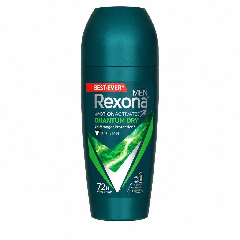 REXONA ANTIPERSPIRANT ROLL ON 45ML MEN QUANTUM DRY