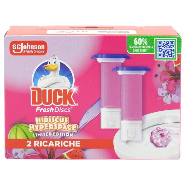 Rezerva, Duck Fresh Discs, 2 X 36 ml Hibiscus Hyperspace
